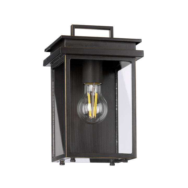 Aplica de perete exterior Glenview 1 lt Antique bronz