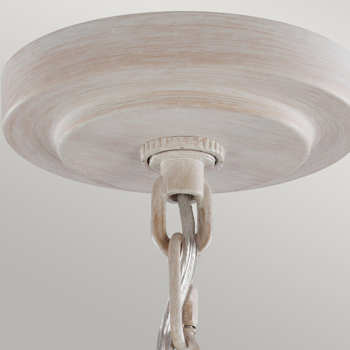 Candelabru Hartsville 3 lt Chalk Washed/Beachwood