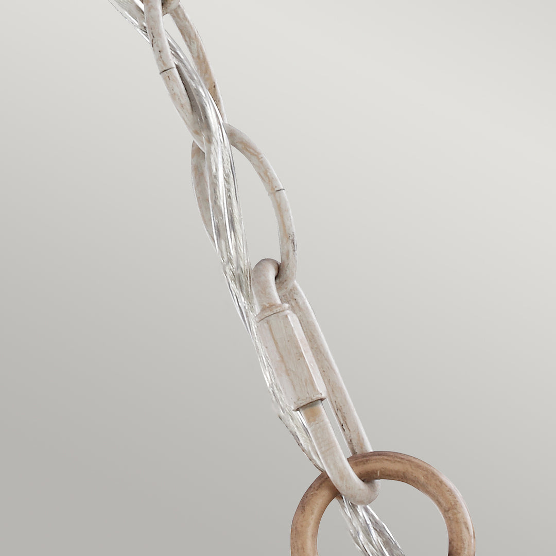 Candelabru Hartsville 3 lt Chalk Washed/Beachwood