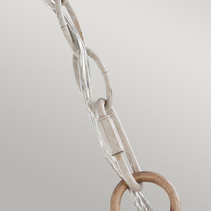 Candelabru Hartsville 3 lt Chalk Washed/Beachwood
