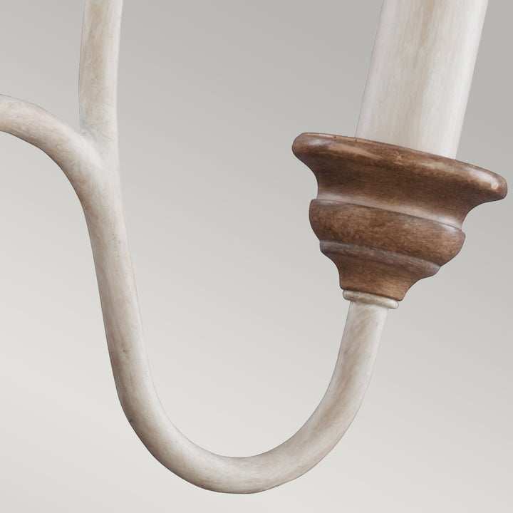 Candelabru Hartsville 3 lt Chalk Washed/Beachwood