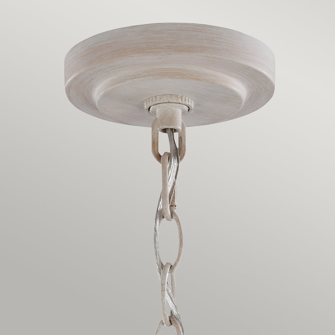 Candelabru Hartsville 5 lt Chalk Washed/Beachwood