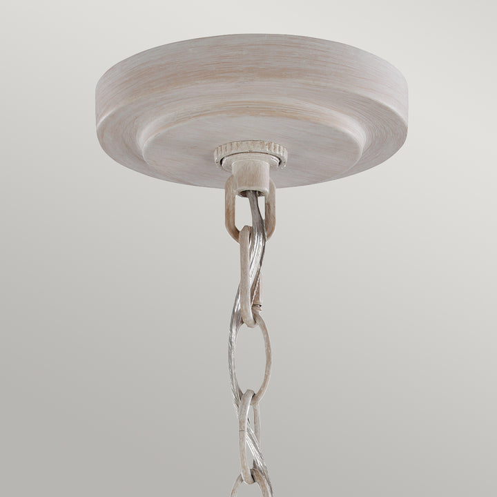 Candelabru Hartsville 5 lt Chalk Washed/Beachwood