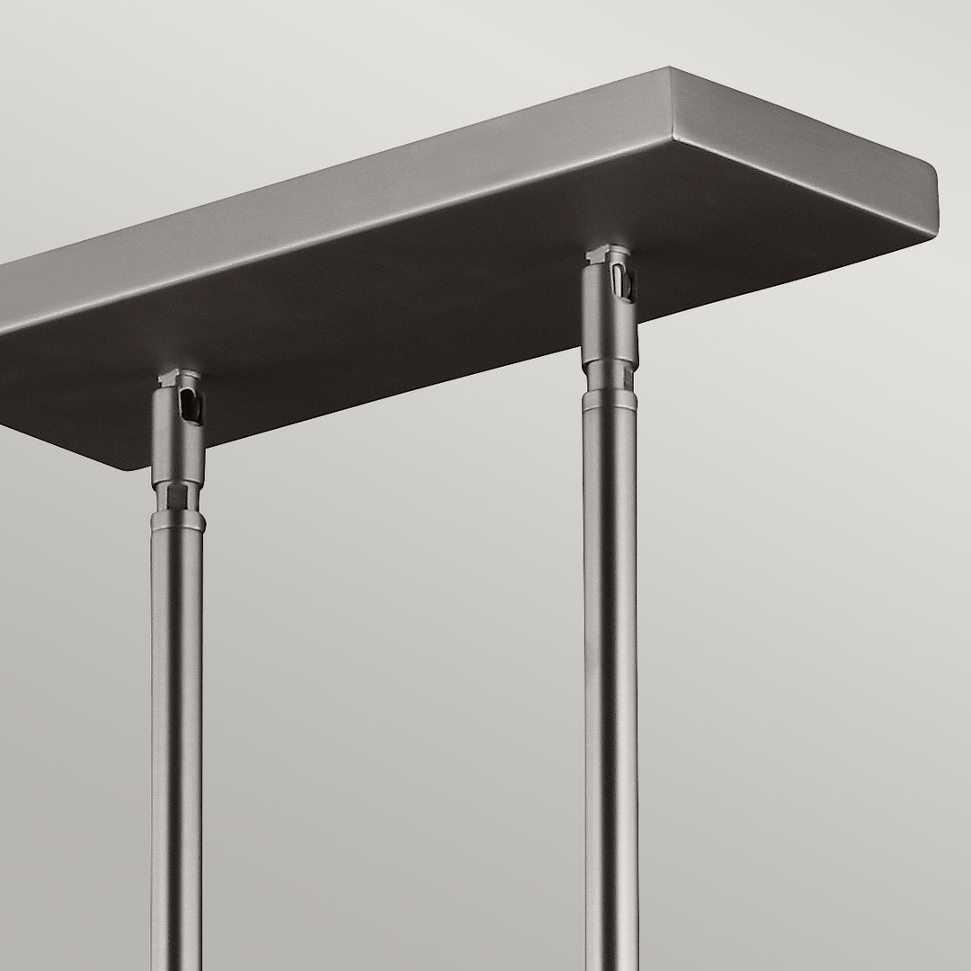 Candelabru Hobson 3 lt Satin Nickel