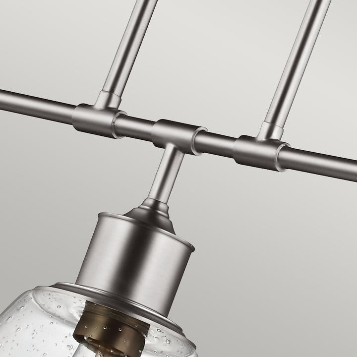 Candelabru Hobson 3 lt Satin Nickel