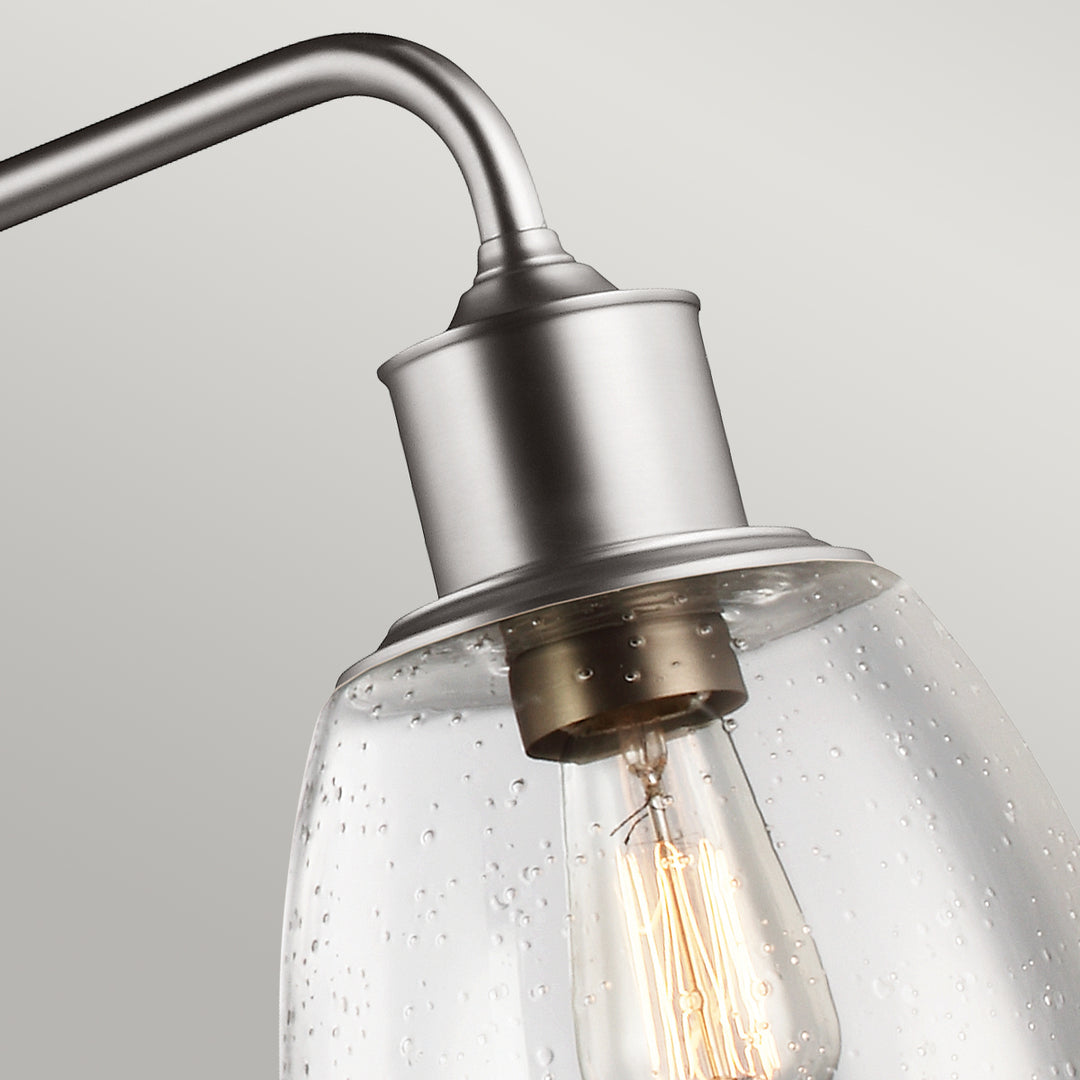 Candelabru Hobson 3 lt Satin Nickel