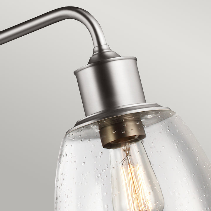 Candelabru Hobson 3 lt Satin Nickel