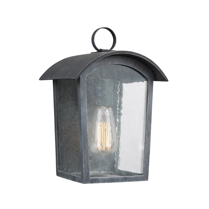 Aplica de perete exterior Hodges 1 lt Ash negru