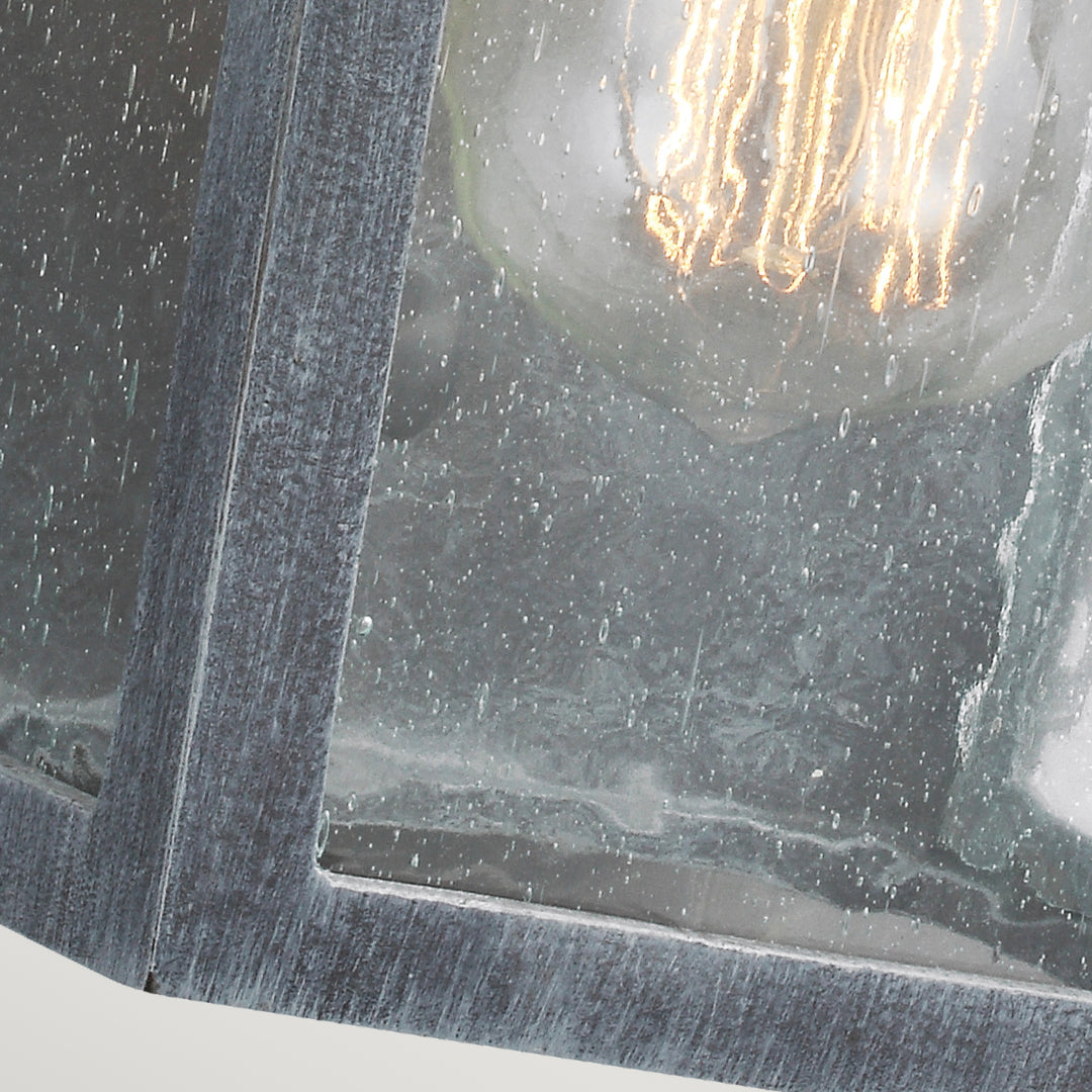 Aplica de perete exterior Hodges 1 lt Ash negru