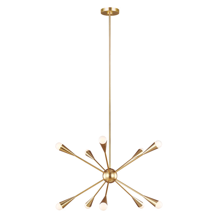 Candelabru Jax 10 lt Burnished Brass