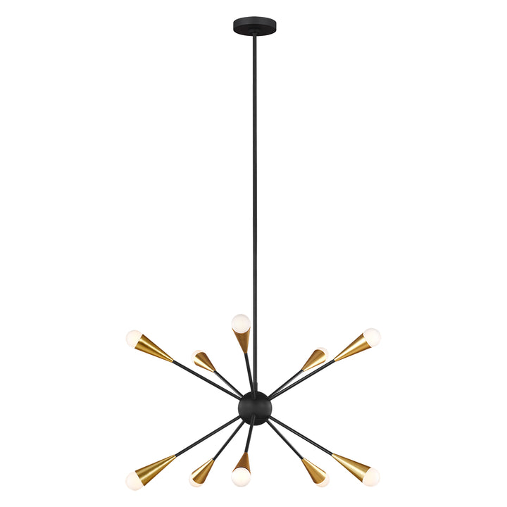 Candelabru Jax 10 lt Midnight negru