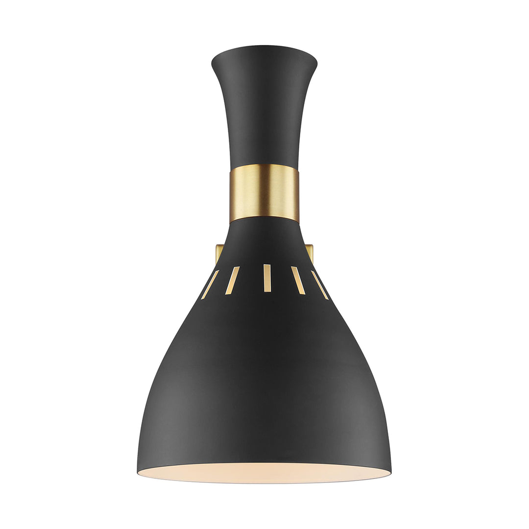 Aplica de perete Joan 1 lt Midnight negru / Burnished Brass