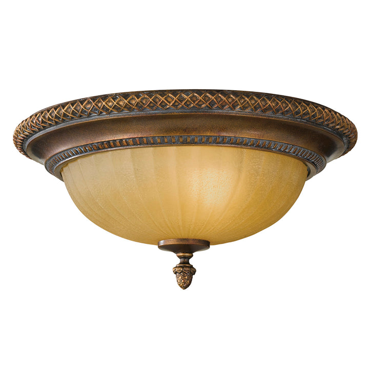 Plafoniera Kelham Hall 2 lt Firenze auriu/British bronz