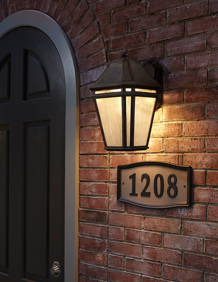 Aplica de perete exterior Londontowne 1 lt Weathered Chestnut