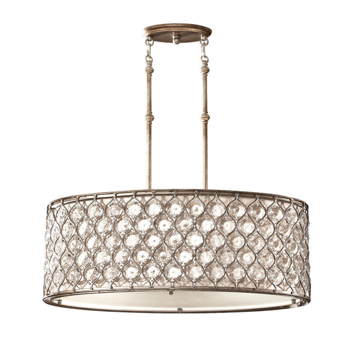 Pendul Lucia 3 lt Burnished argintiu