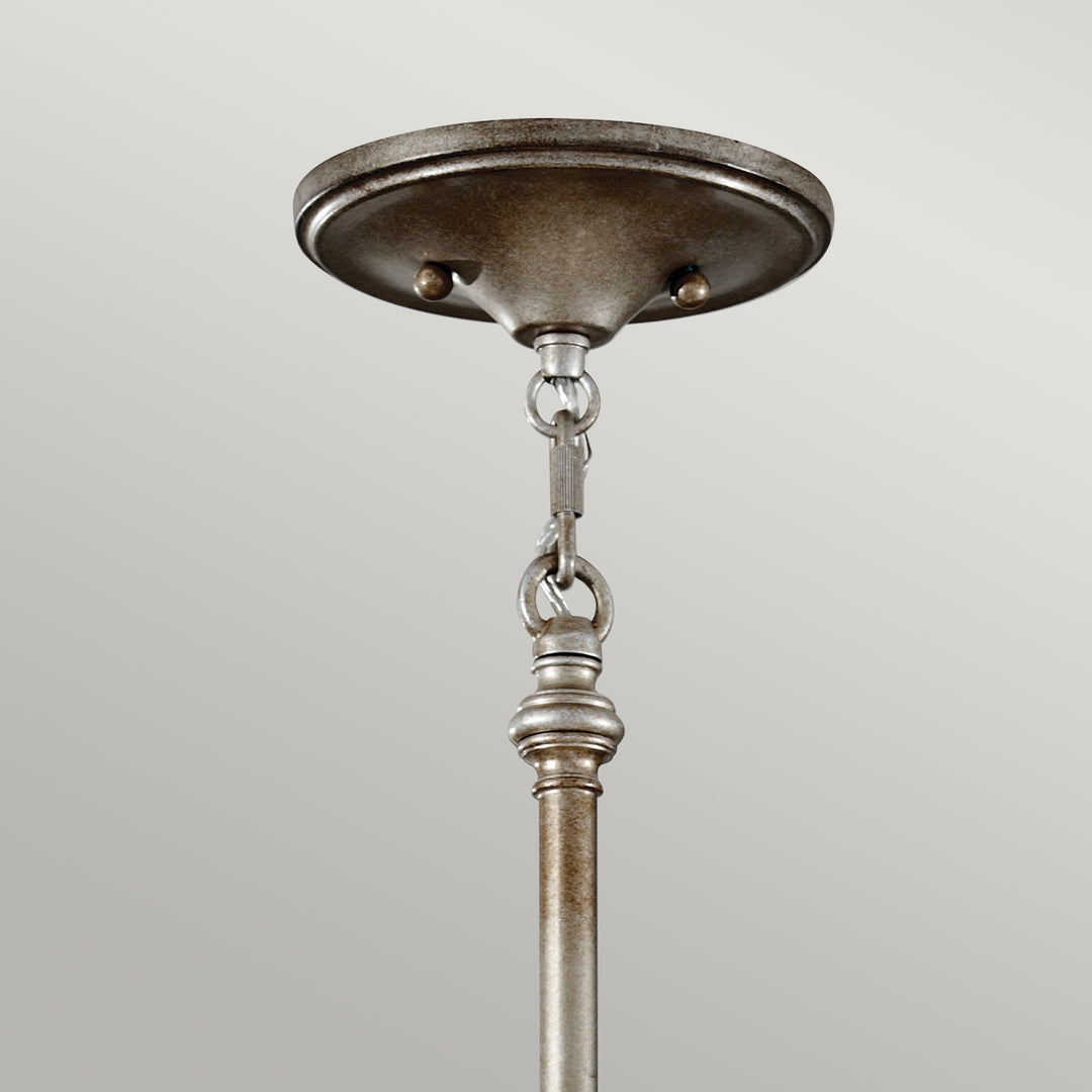 Candelabru Lucia 6 lt Burnished argintiu
