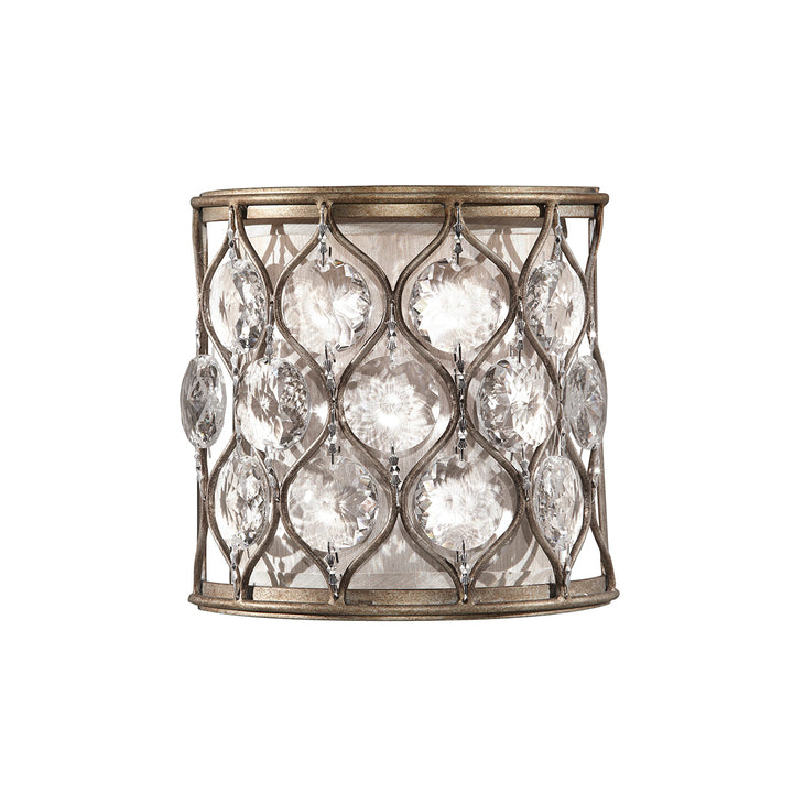 Aplica de perete Lucia 1 lt Burnished argintiu