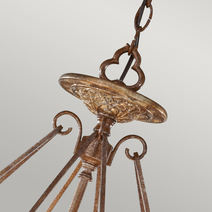 Pendul Marcella 3 lt British bronz/Oxidized bronz