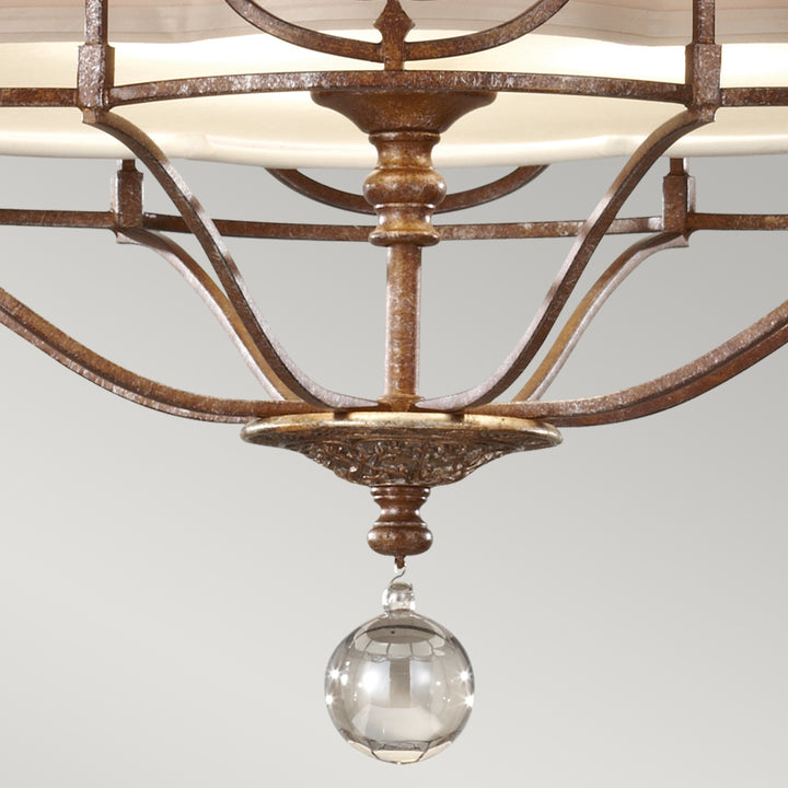 Pendul Marcella 3 lt British bronz/Oxidized bronz