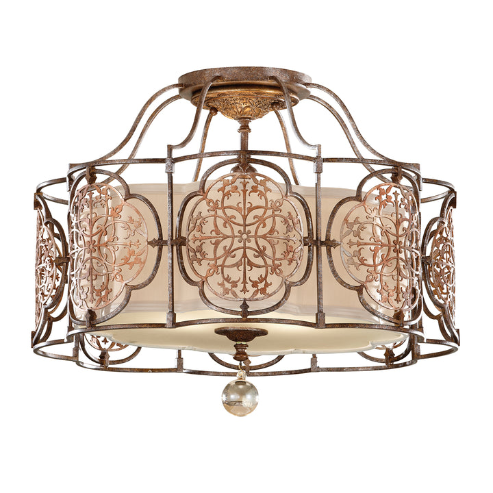 Plafoniera Marcella 3 lt British bronz/Oxidized bronz