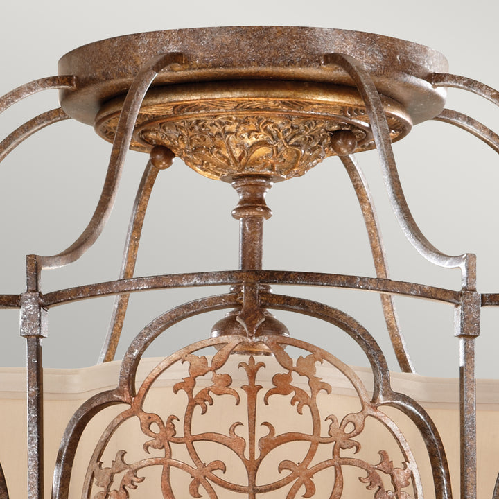 Plafoniera Marcella 3 lt British bronz/Oxidized bronz