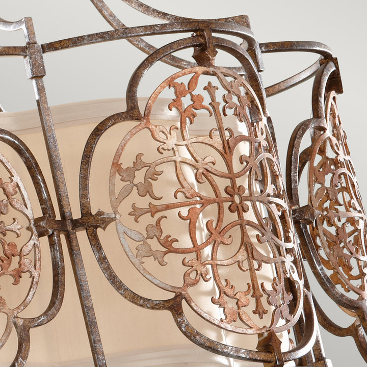 Plafoniera Marcella 3 lt British bronz/Oxidized bronz