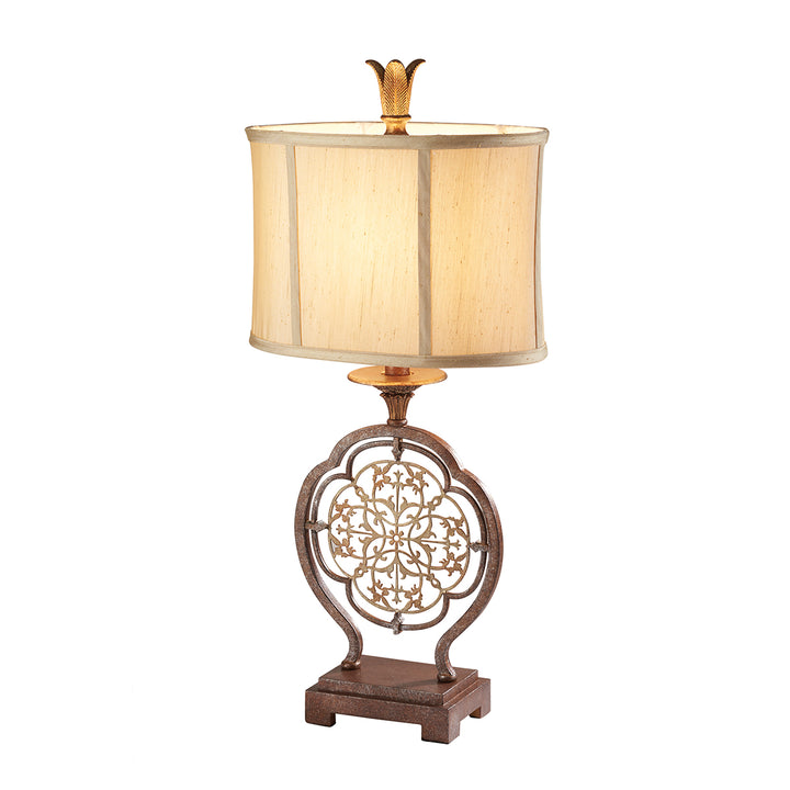 Lampa de masa Marcella 1 lt British bronz/Oxidized bronz
