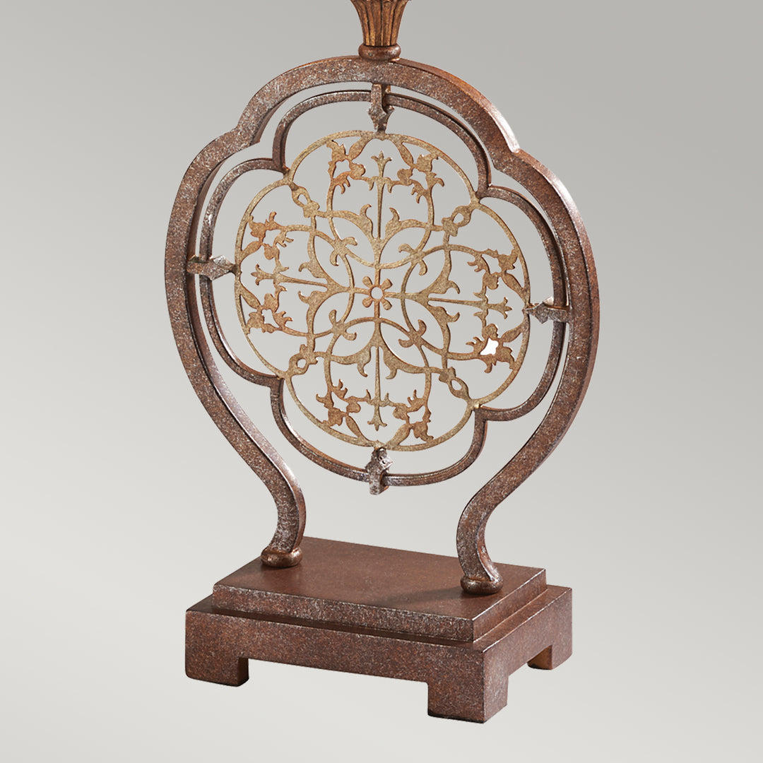 Lampa de masa Marcella 1 lt British bronz/Oxidized bronz