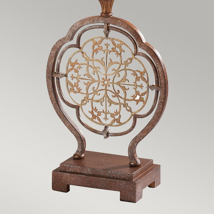 Lampa de masa Marcella 1 lt British bronz/Oxidized bronz