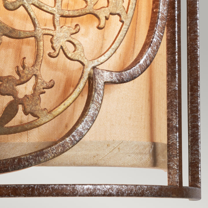 Aplica de perete Marcella 1 lt British bronz/Oxidized bronz