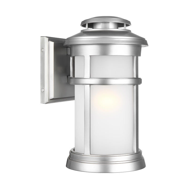 Aplica de perete exterior Newport 1 lt Painted Brushed Steel