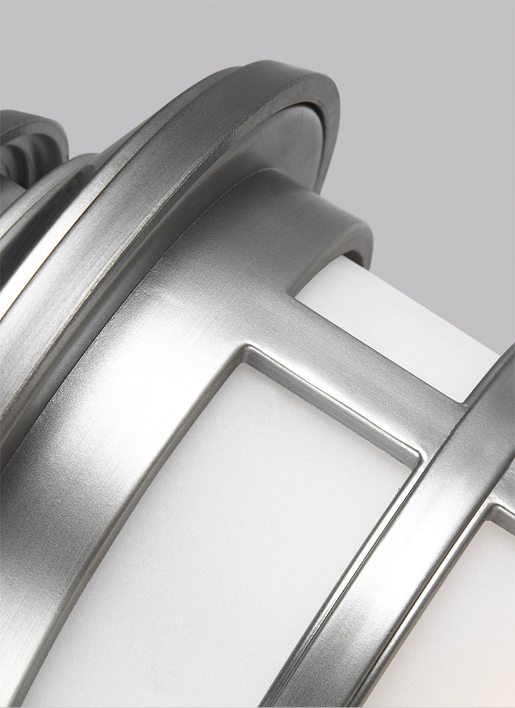 Aplica de perete exterior Newport 1 lt Painted Brushed Steel