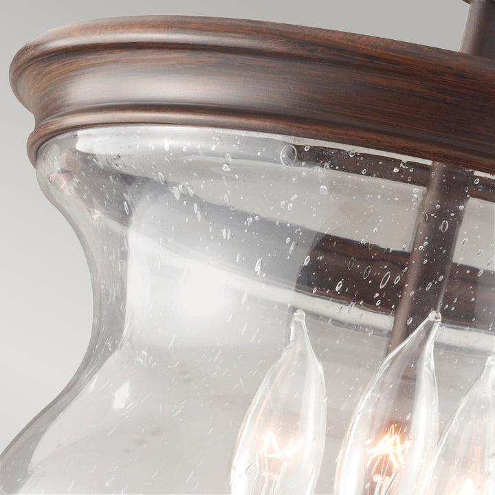 Plafoniera Pickering Lane 3 lt Heritage bronz