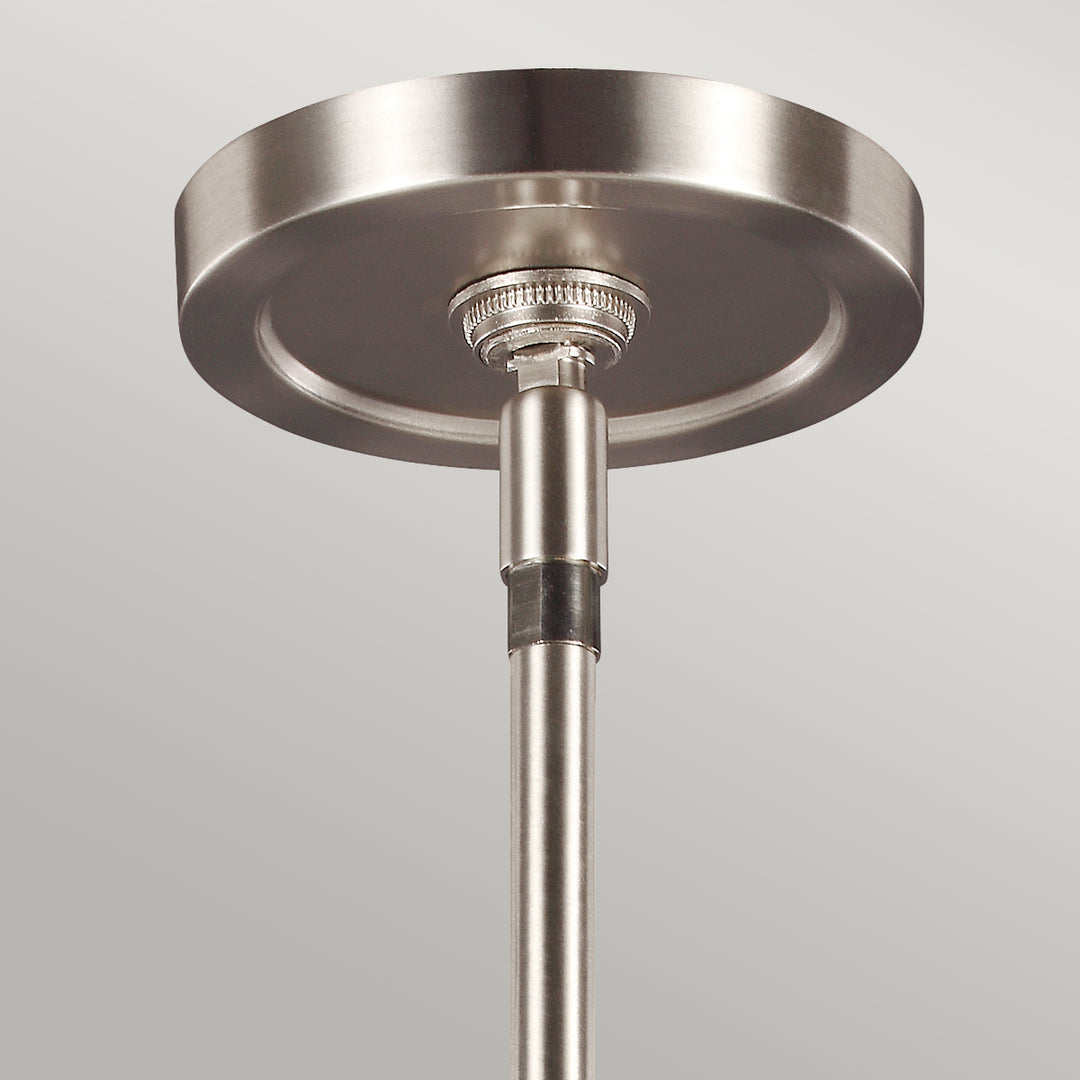 Candelabru Prospect Park 3 lt Satin Nickel cu Chrome