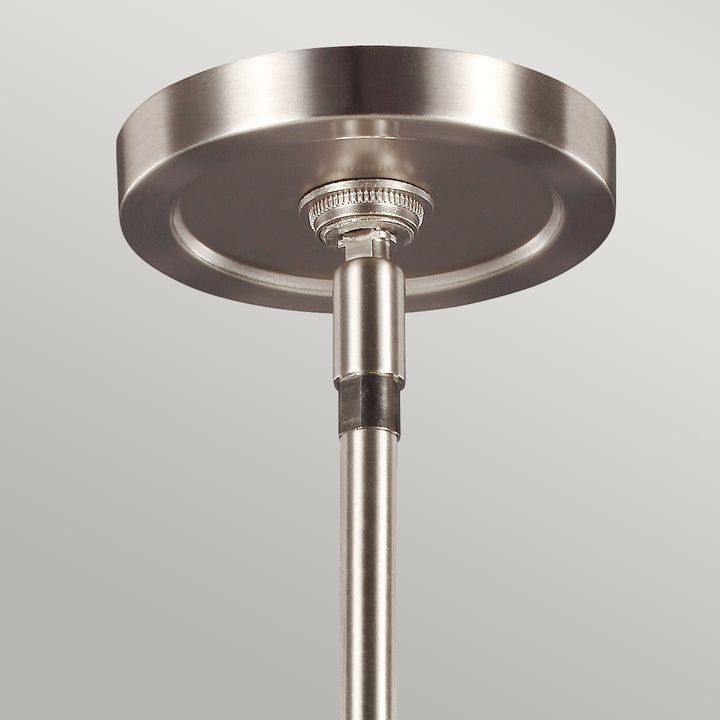 Candelabru Prospect Park 3 lt Satin Nickel cu Chrome