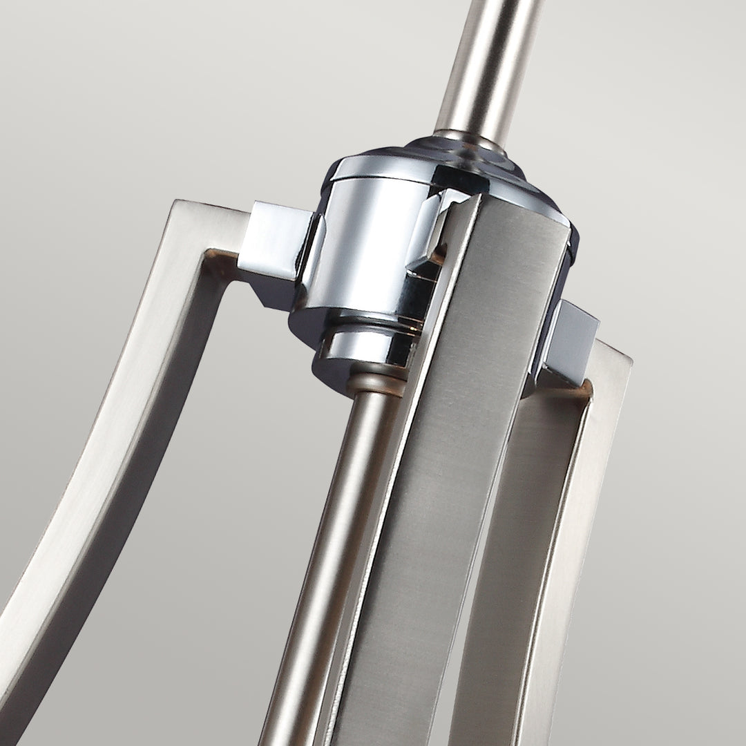 Pendul Prospect Park 4 lt Satin Nickel cu Chrome