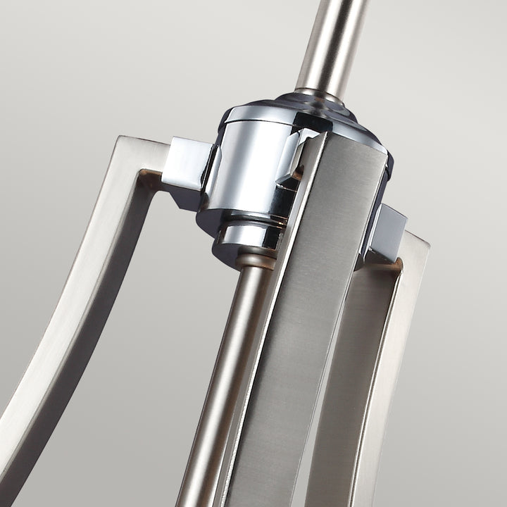 Pendul Prospect Park 4 lt Satin Nickel cu Chrome