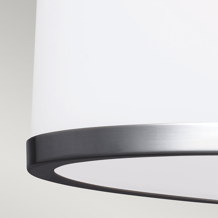 Pendul Prospect Park 2 lt Satin Nickel cu Chrome