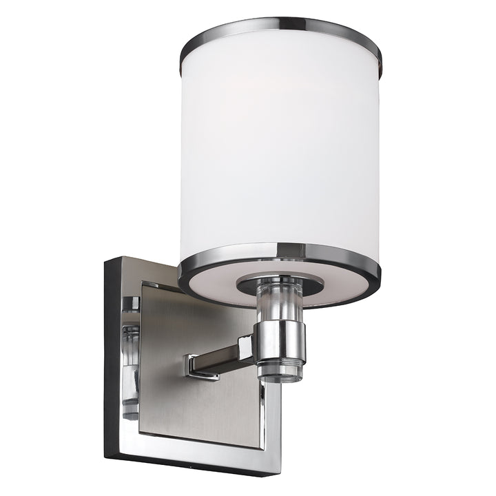Aplica de perete Prospect Park 1 lt Satin Nickel cu Chrome