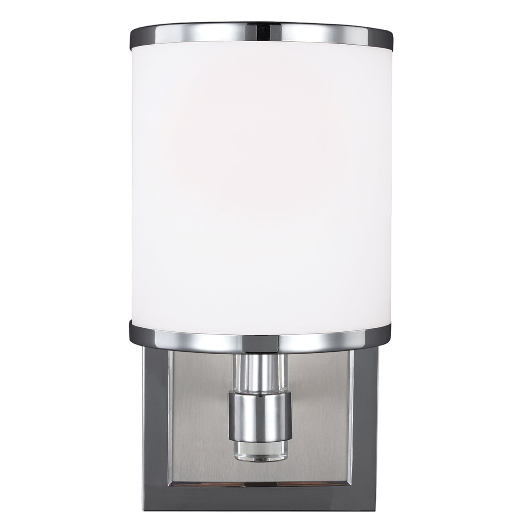 Aplica de perete Prospect Park 1 lt Satin Nickel cu Chrome