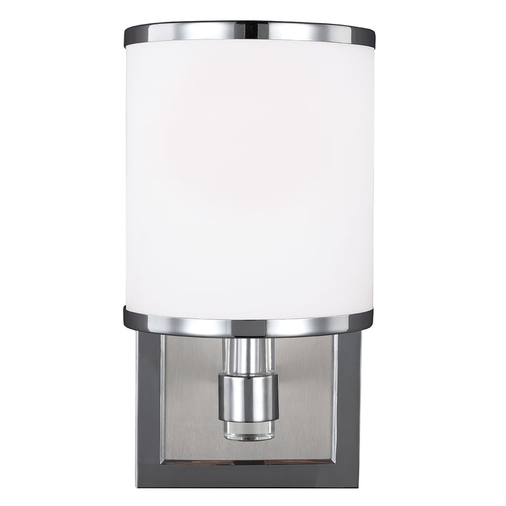 Aplica de perete Prospect Park 1 lt Satin Nickel cu Chrome