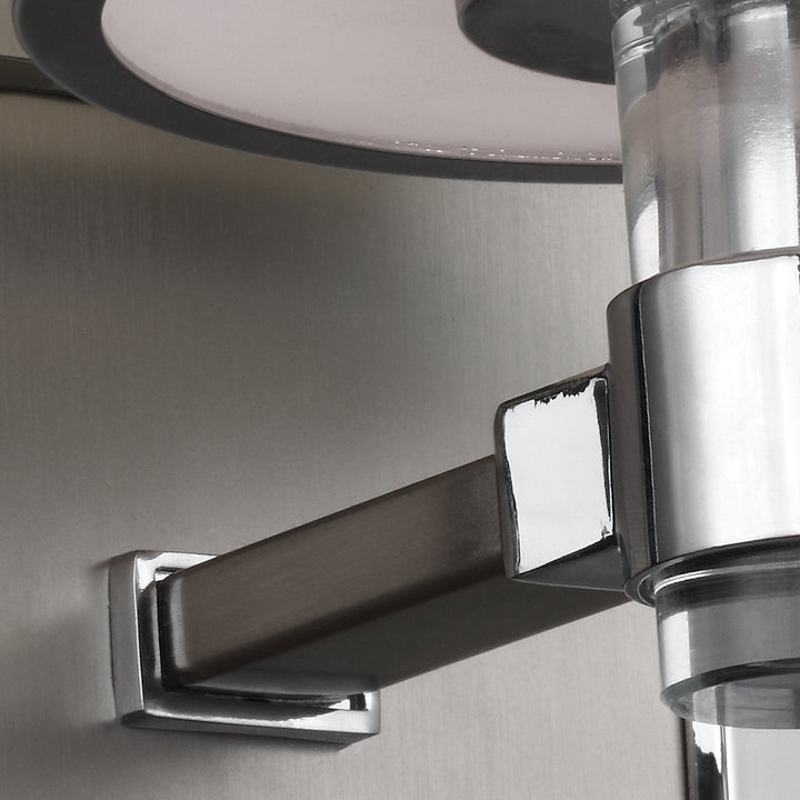 Aplica de perete Prospect Park 1 lt Satin Nickel cu Chrome
