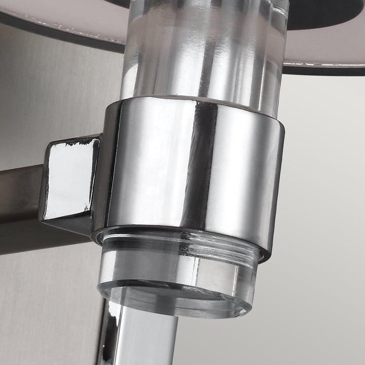 Aplica de perete Prospect Park 1 lt Satin Nickel cu Chrome