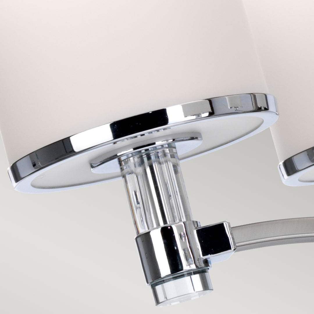 Candelabru Prospect Park 5 lt Satin Nickel cu Chrome