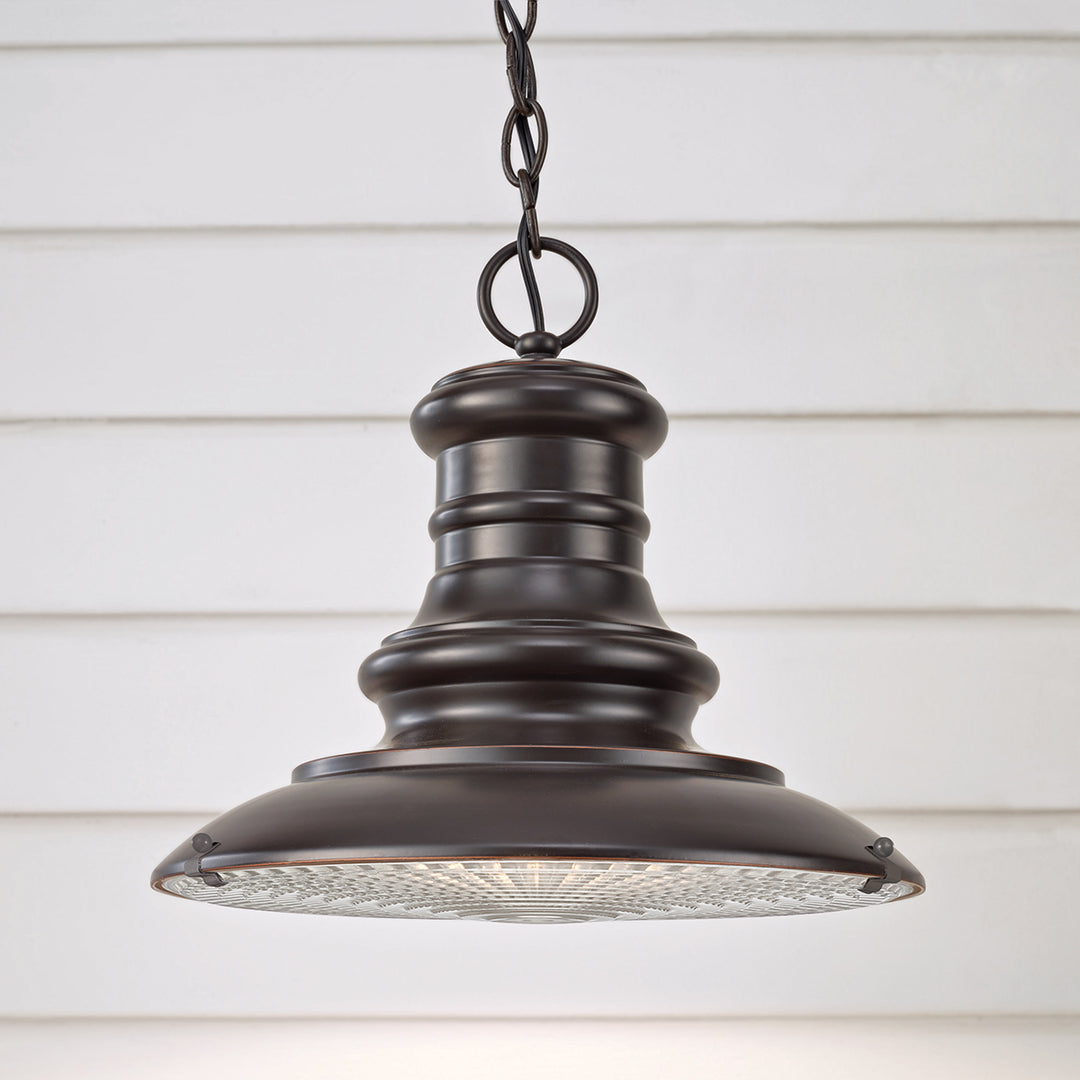 Pendul de exterior Redding Station 1 lt Restoration bronz