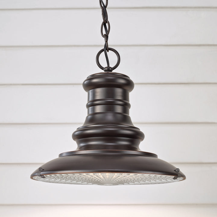 Pendul de exterior Redding Station 1 lt Restoration bronz