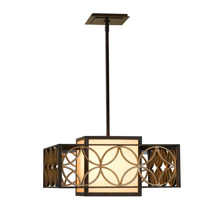 Candelabru Remy 1 lt Heritage bronz/Parissiene auriu