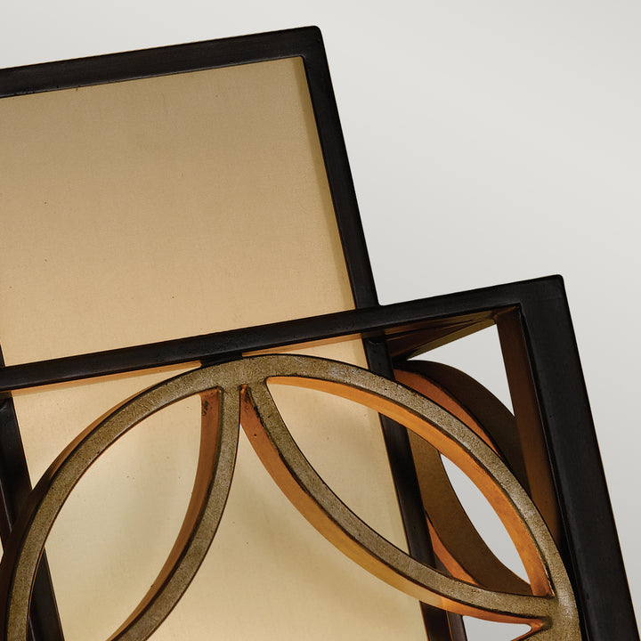 Aplica de perete Remy 1 lt Heritage bronz/Parissiene auriu