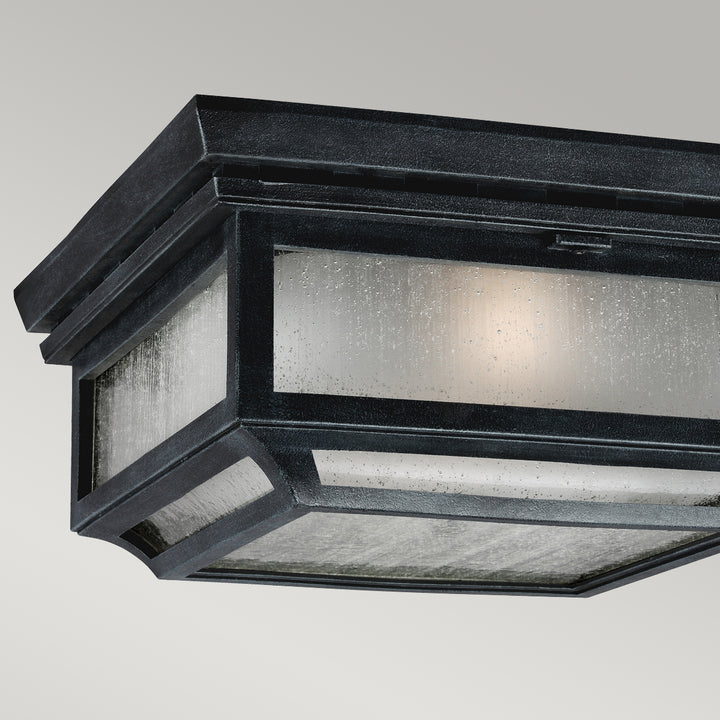 Plafoniera Shepherd 2 lt Dark Weathered Zinc