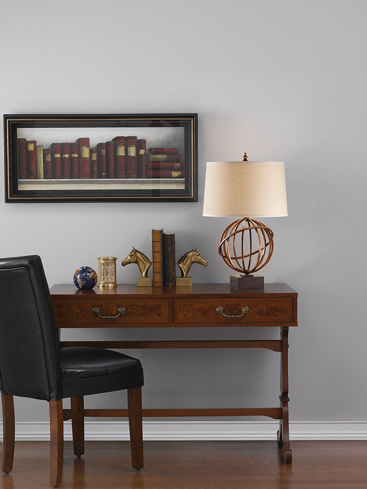 Lampa de masa Spencer 1 lt Firenze auriu